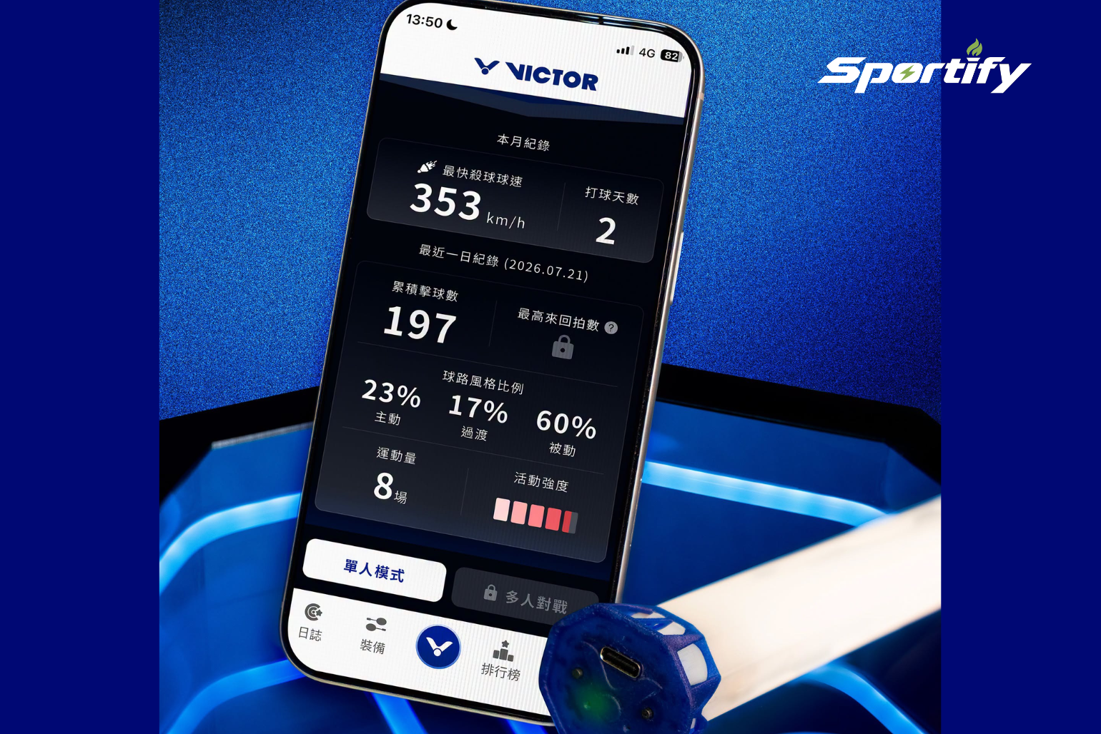Victor Intelligence VI-01 - Khi cây vợt cầu lông bắt đầu biết “đọc” cú đánh