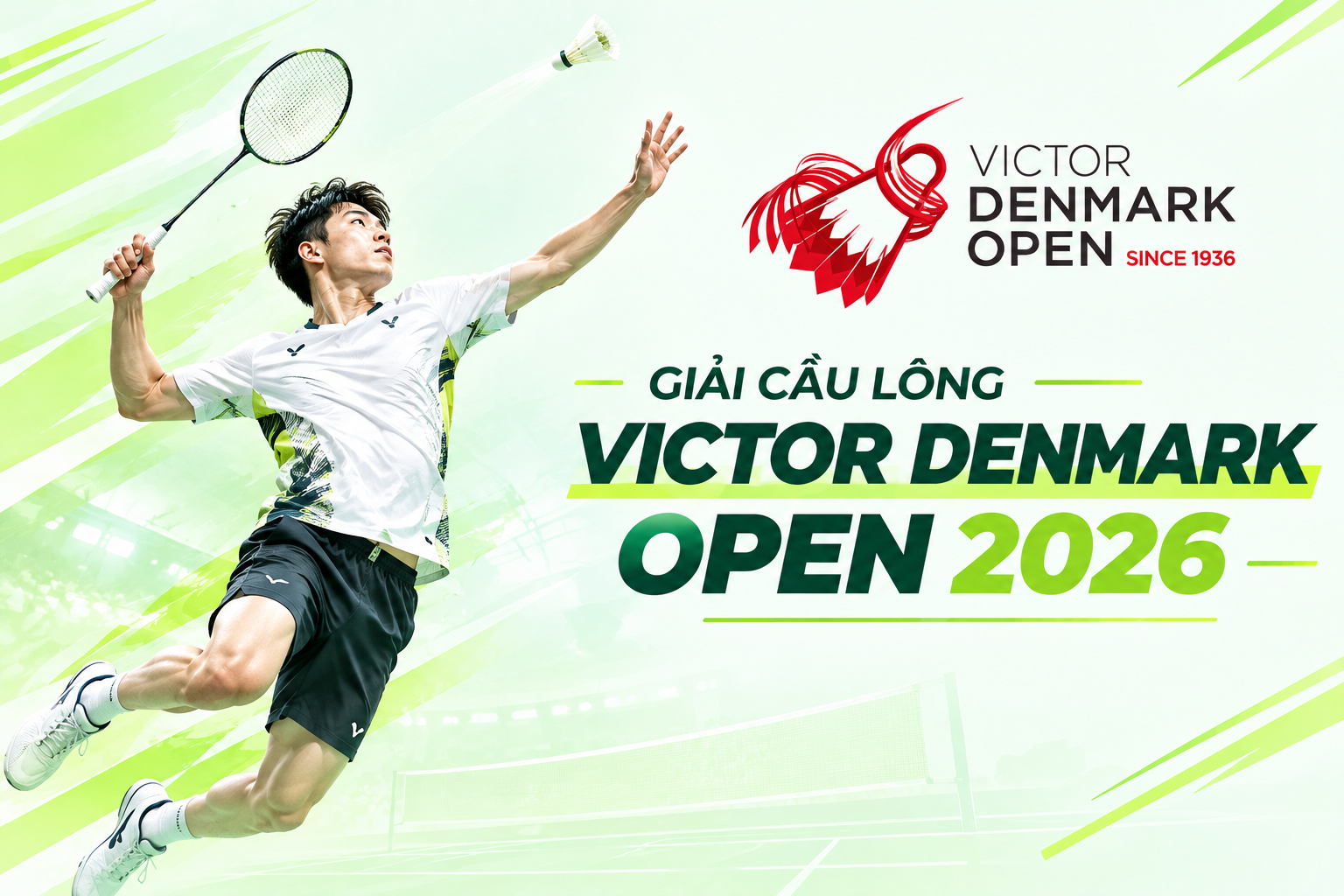Giải cầu lông Denmark Open 2026, Nguyễn Thùy Linh đối đầu cựu số 1 thế giới.