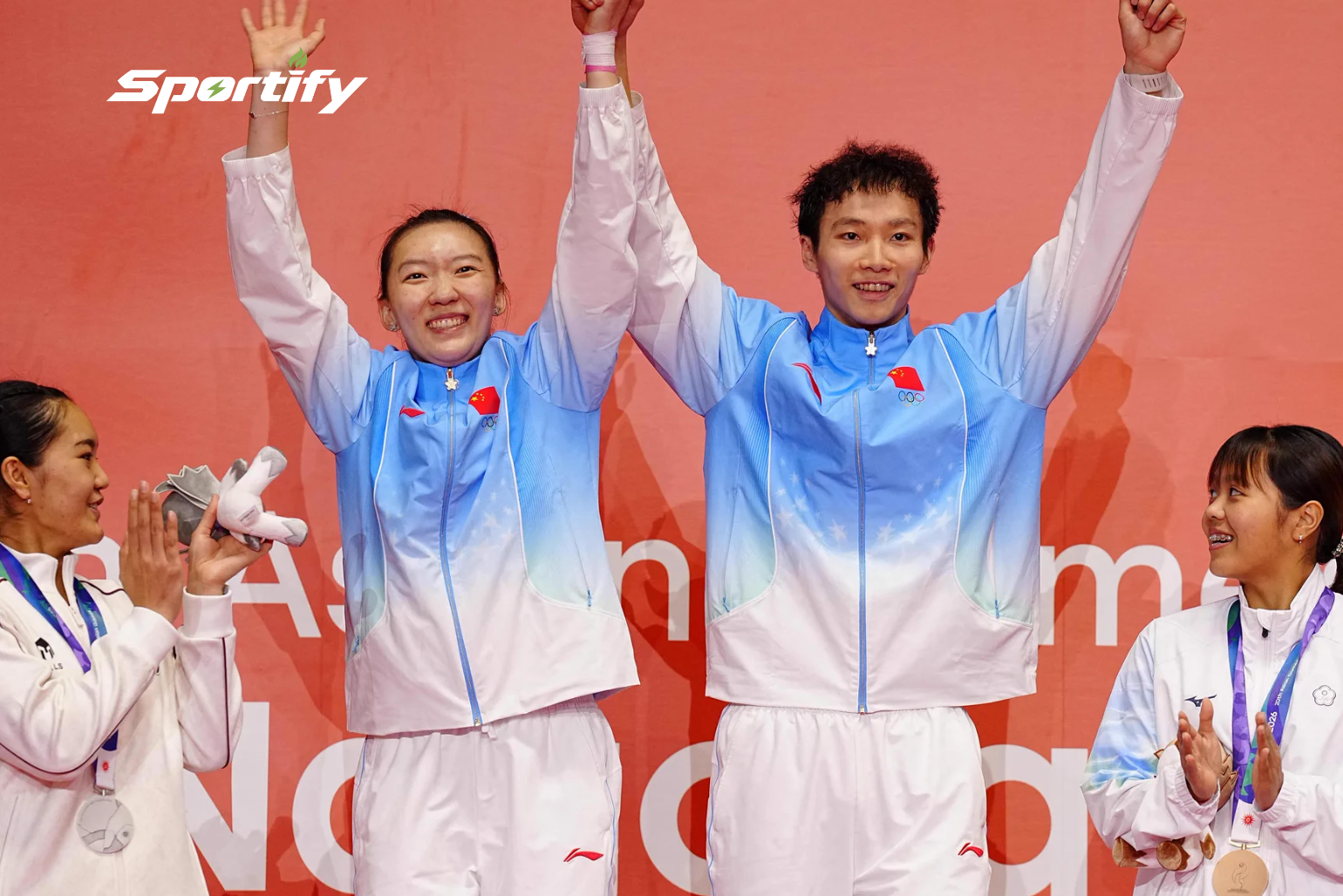 Cầu lông ASIAD 2026, 5 nhà vô địch vàng sau ngày chung kết
